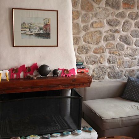 Alkioni Stone House Villa Đảo Hydra Ngoại thất bức ảnh
