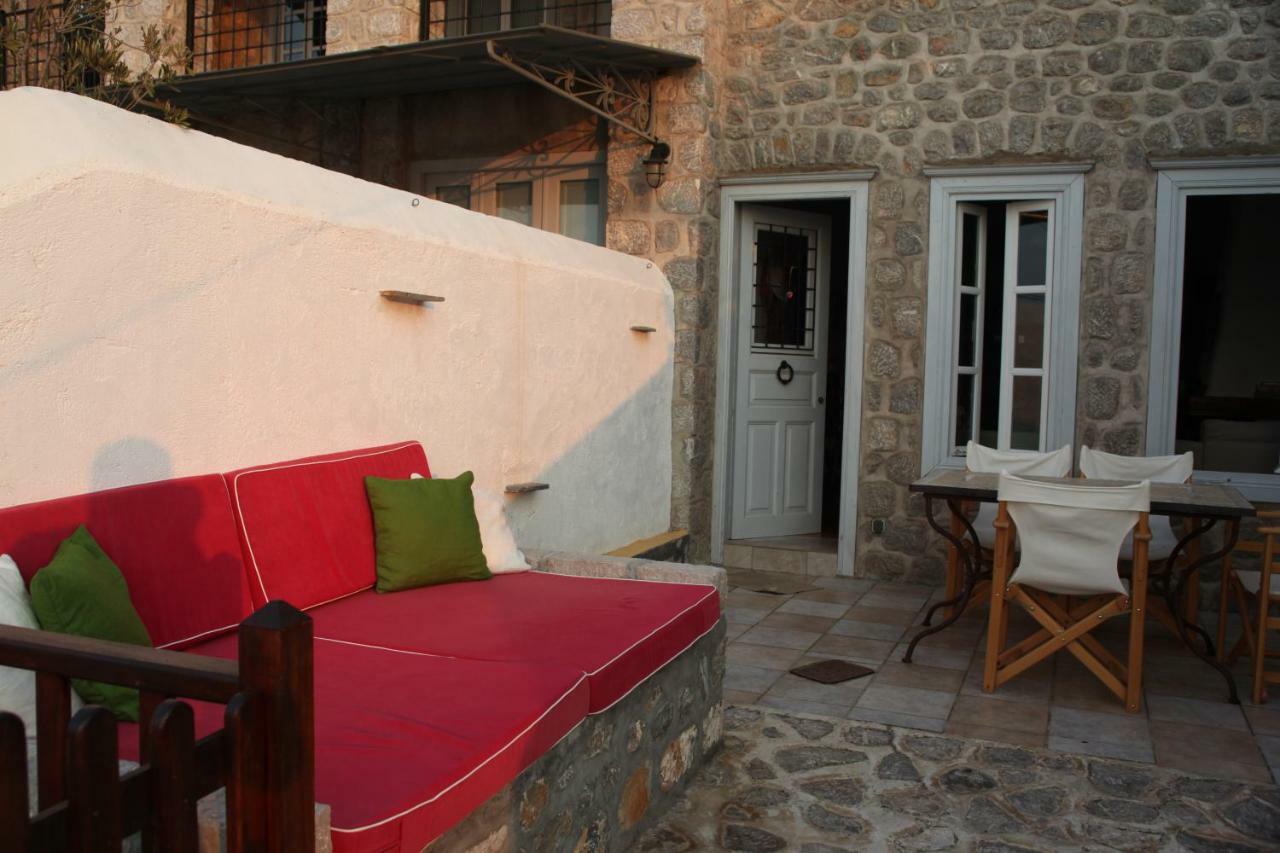 Alkioni Stone House Villa Đảo Hydra Ngoại thất bức ảnh