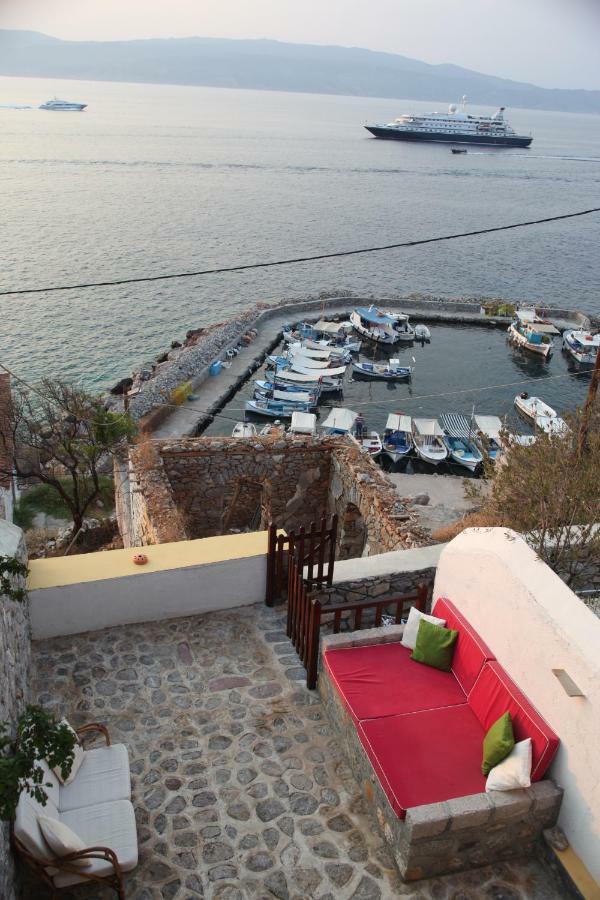 Alkioni Stone House Villa Đảo Hydra Ngoại thất bức ảnh